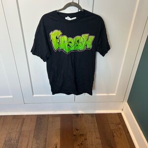 90s fresh prince black tee